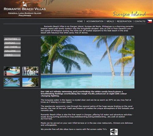 Romantic Beach Villas, Siargao Island