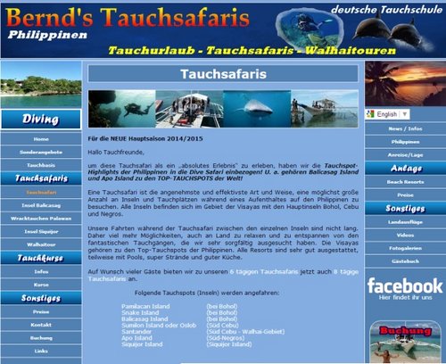 Bernds Tauchsafaris