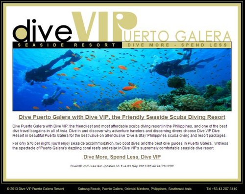 Dive Puerto Galera with Dive VIP