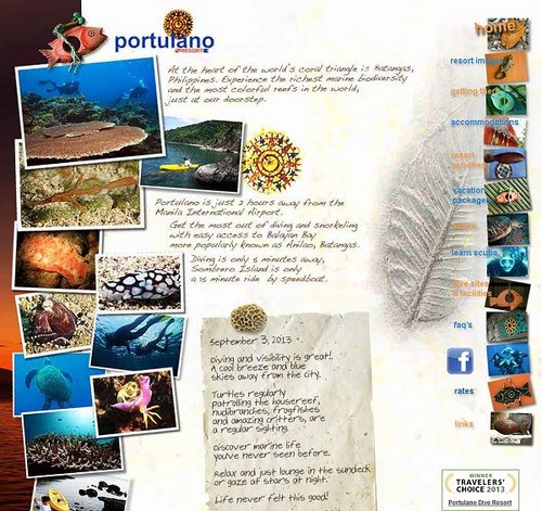 Portulano Diving Dive Resort in Batangas