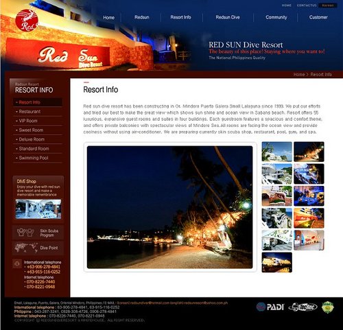 Red Sun Dive Resort, Puerto Galera