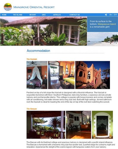 Mangrove Oriental Resort, Malapascua