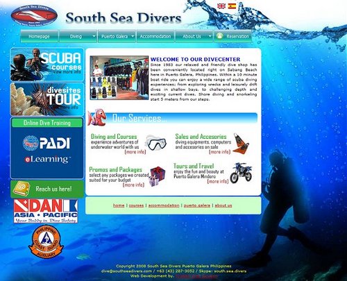 South Sea Divers, Sabang Beach, Puerto Galera