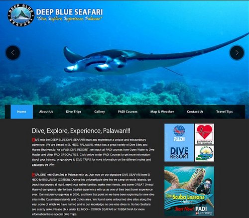 Deep Blue Dive Seafari, El Nido