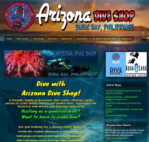 Arizona Diveshop Subic Bay