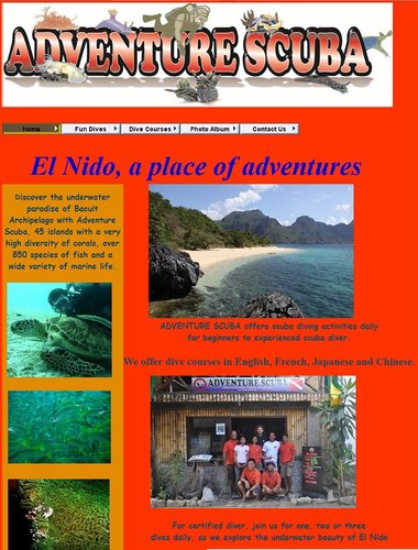 Adventure Scuba, El Nido