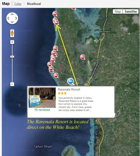 Ravenala Resort, White-Beach
