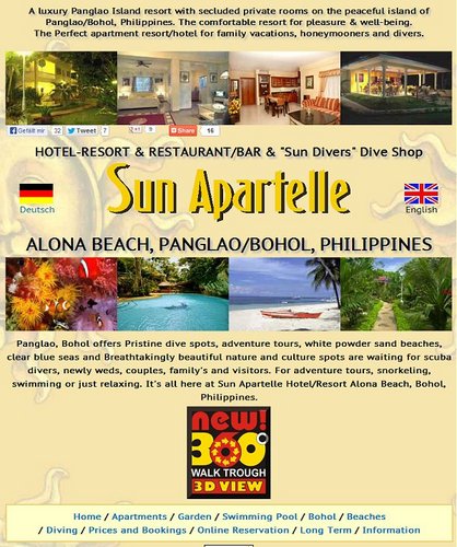 Sun Apartelle Hotel/Resort Alona Beach, Bohol