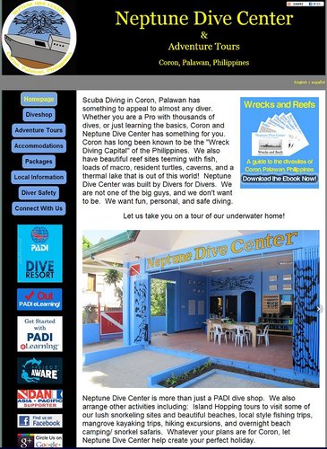 Neptune Dive Center, Coron